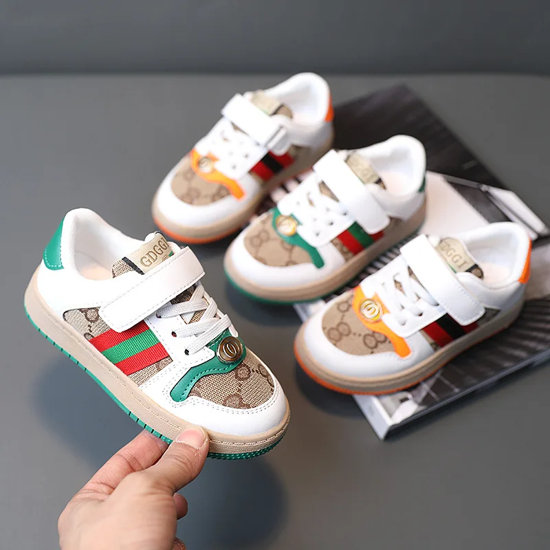 

2021 spring new fashion design children's leisure sports shoes