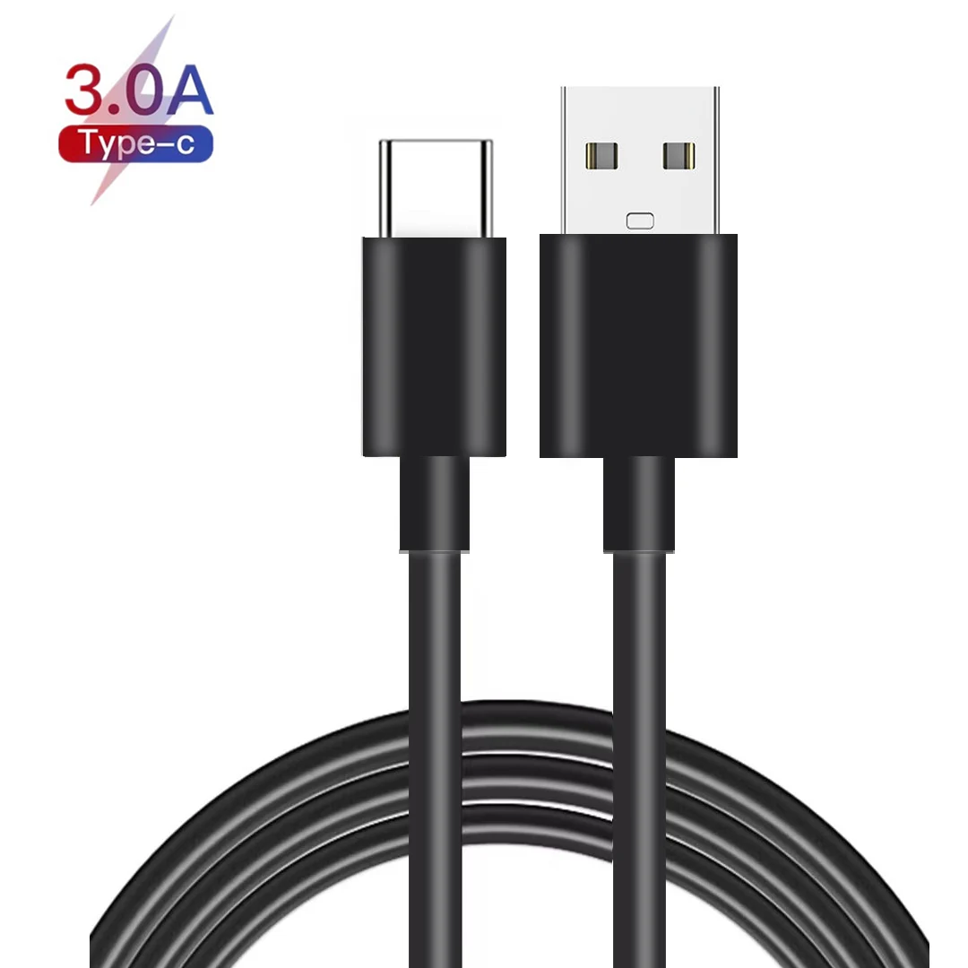 

Hot Sale Cheap USB C PVC TPE Data Cable 3A Fast Charging Data Cable USB A to Type C 1M 2M for Samsung