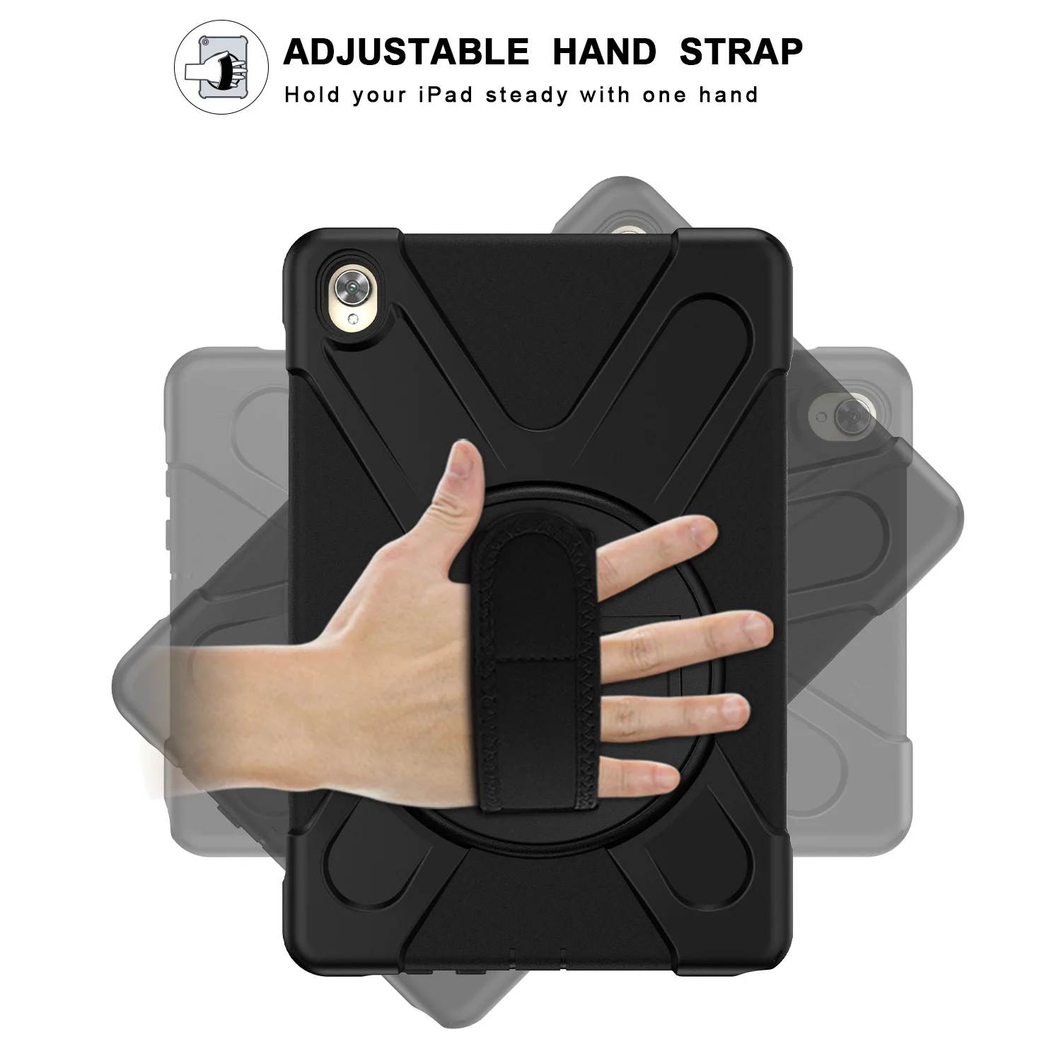 Yapears For Samsung Galaxy Tab Active Pro 10.1" Cover Case Rugged With