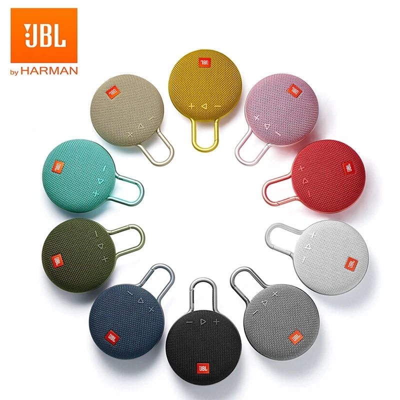 

Wireless BT Speaker Clip 3 Portable Mini Outdoor Sports BT Speakers IPX7 Waterproof with Hook Hands-free Call for JBL Clip3