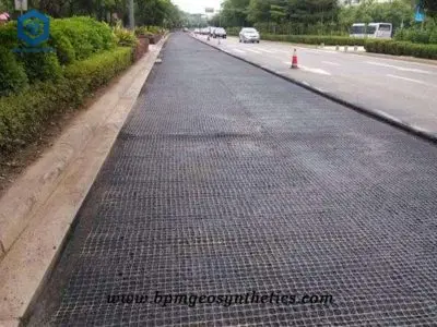 Polypropylene geogrid