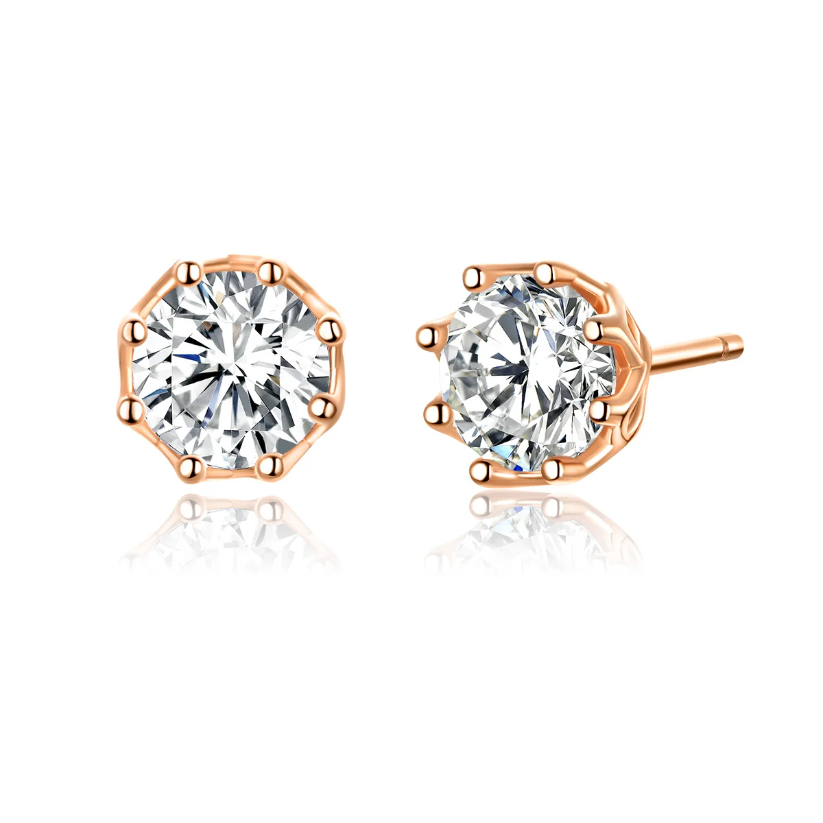 

SCE499 925 sterling silver classic small earrings stud