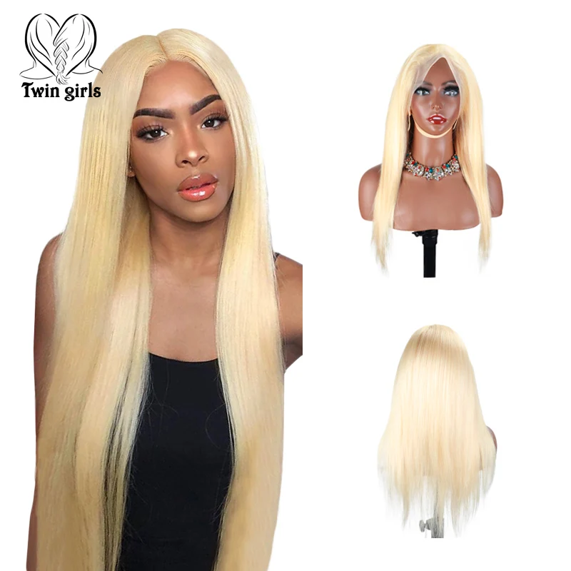 

Ready To Ship 180% Density Human Hair HD Lace Front Wig Cuticle Aligned Hair Transparent 613 Frontal Wigs