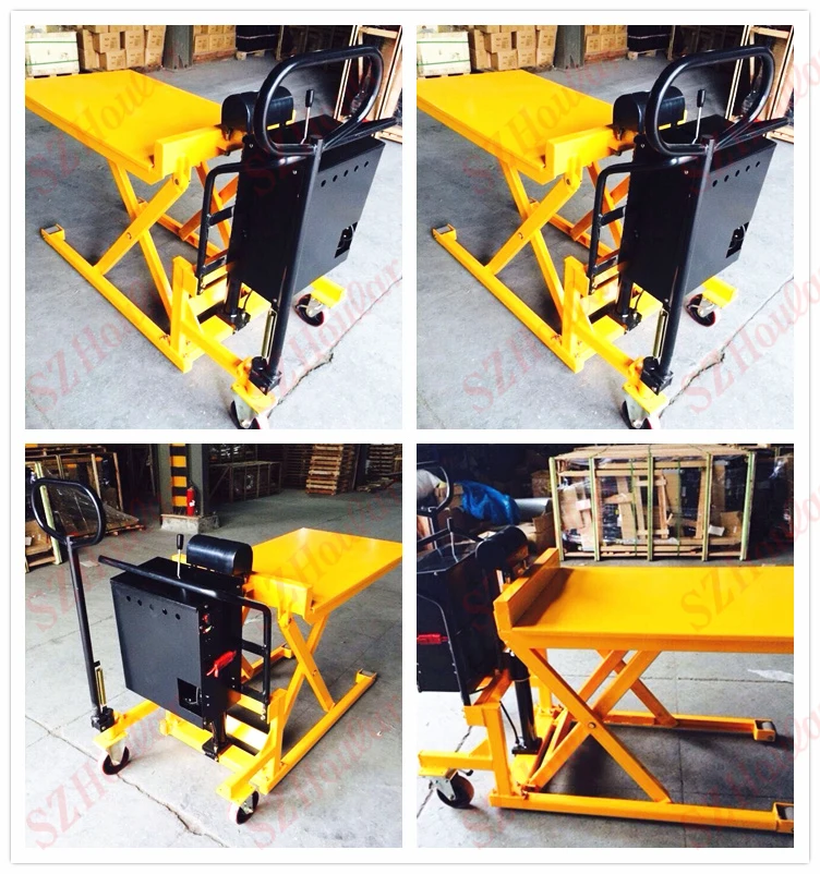 Foot Pedal Lifter Hand Scissor Lifting Machine Manual Scissor Lifter