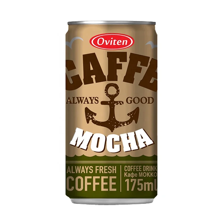 
175ml Tin Canned Macchiato Flavor Coffee Drinks For Sale 