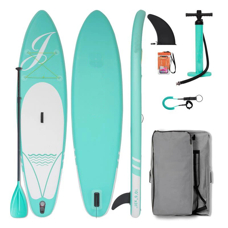 

GUETIO New Design Color 10.6' Paddleboards SUP Boards Inflatable Stand Up Paddle Board, Customized color