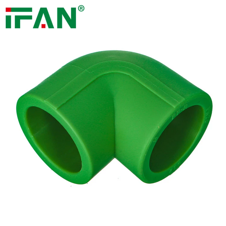 

IFAN Good Quality ISO Certificate Green PPR Pipe Fitting PN25 Water Fitting Elbow PPR