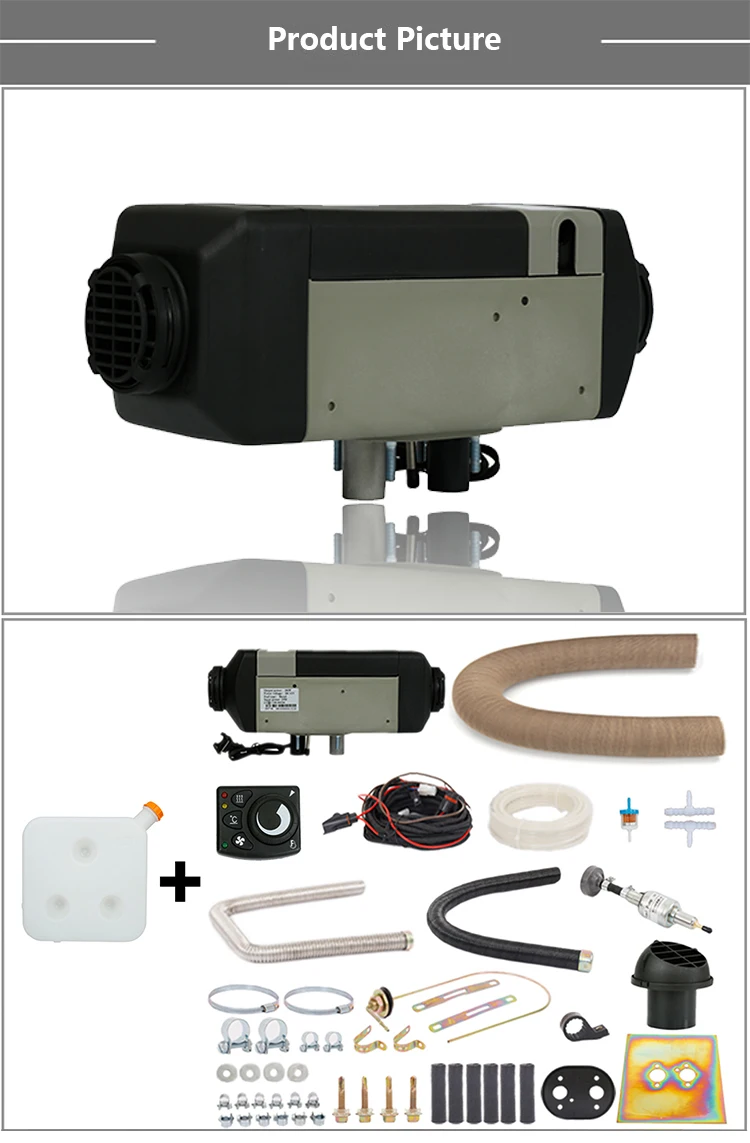 JP Similar to Webasto Diesel Parking Air Heater 2KW Diesel 12V Heater for Truck Bus