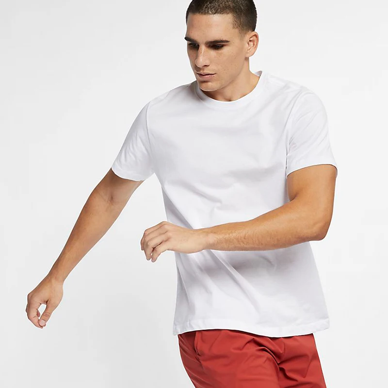 

Wholesale Custom Men Basic Casual t shirt Crewneck 100% Cotton Plain Blank T Shirts