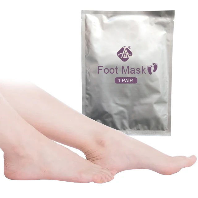 

AH Natural Exfoliating Foot Mask Peeling Skin Peeling Foot Mask for Private Label