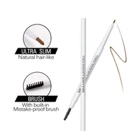 

4 Color Eye Brow Pen Waterproof Slim Eyebrow Pencil With Brush