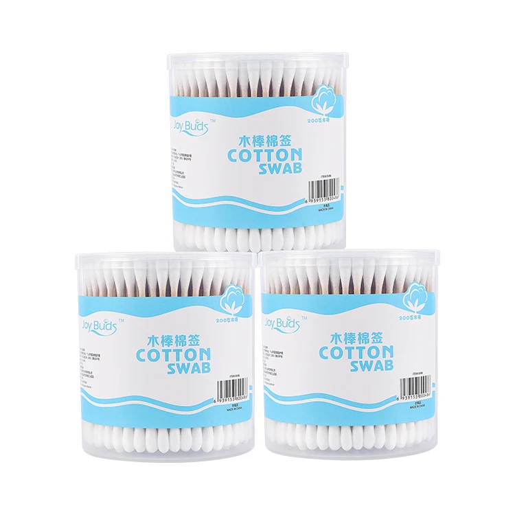 

OEM factory cotton swab round Personal Care Double Head cotton ear buds