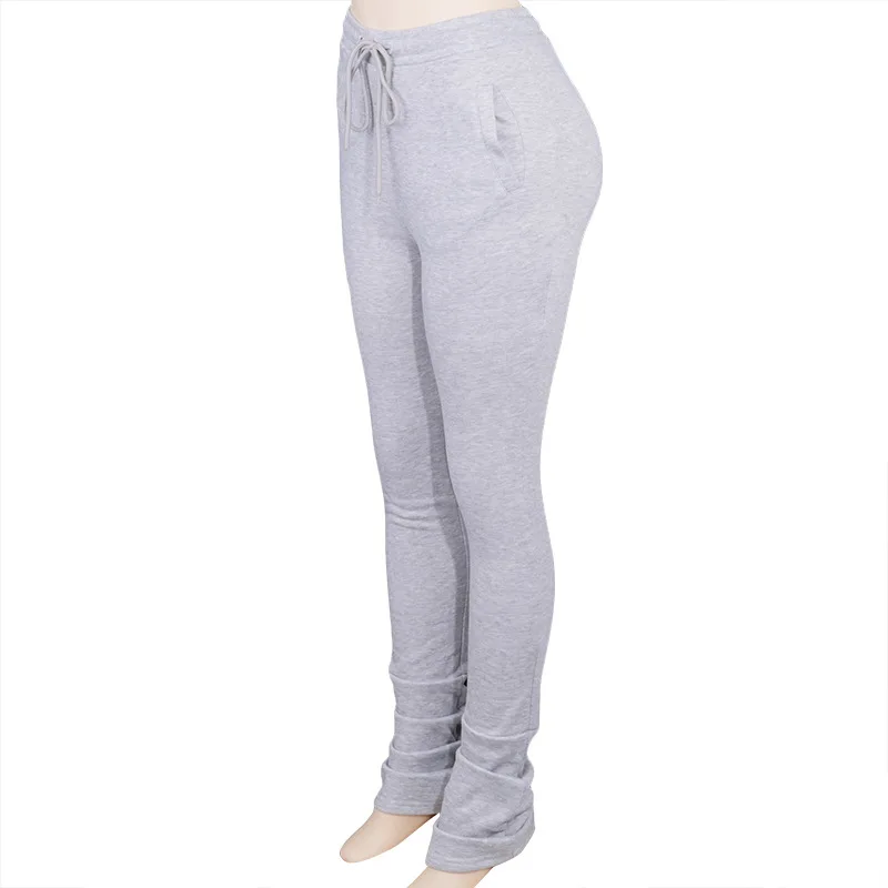 Wholesale High Quality Women Stacked Sweatpants 2020 Fall Winter ...