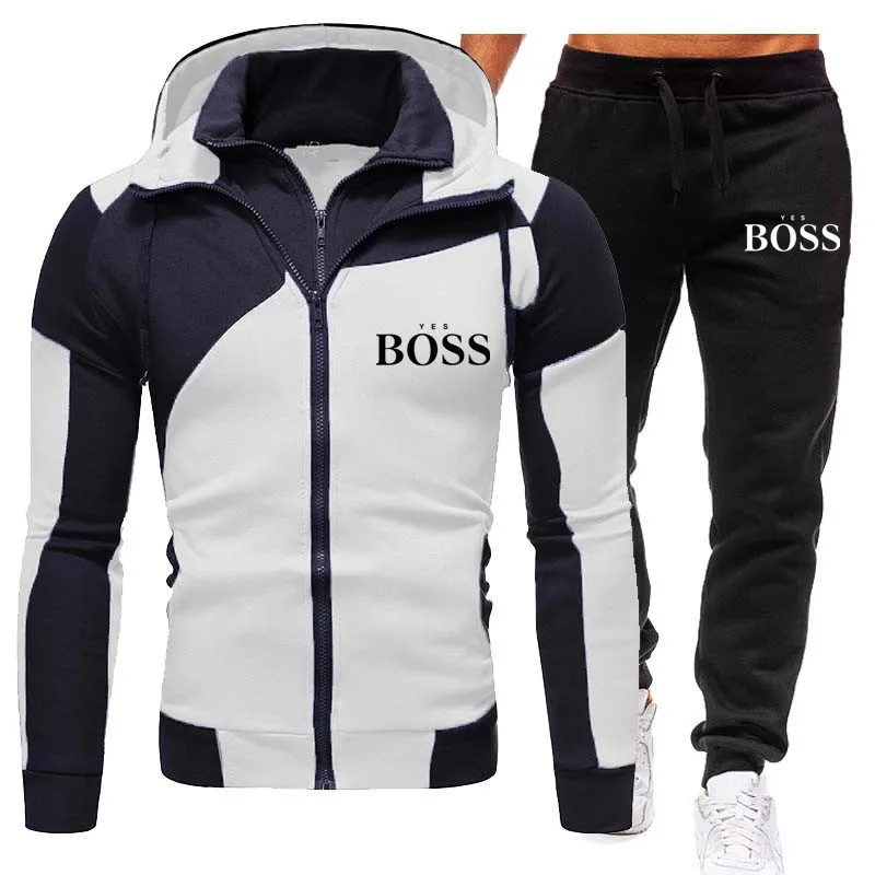 

Fashion for men wholesale polyester pullover oversize and jogger set jumper men's wear hoodies