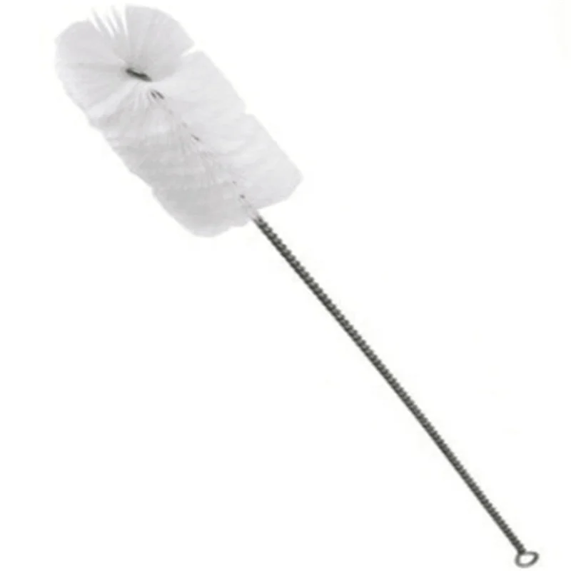 

Stainless Steel Nylon Disposable Smoking Pipe Brush, White/black