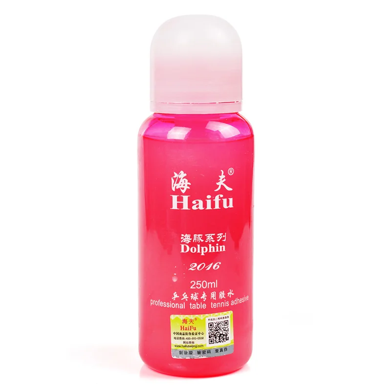 

Haifu Dolphin  table tennis glue adhesives Professional Water-soluble table tennis rubber glue Organic Adhesive