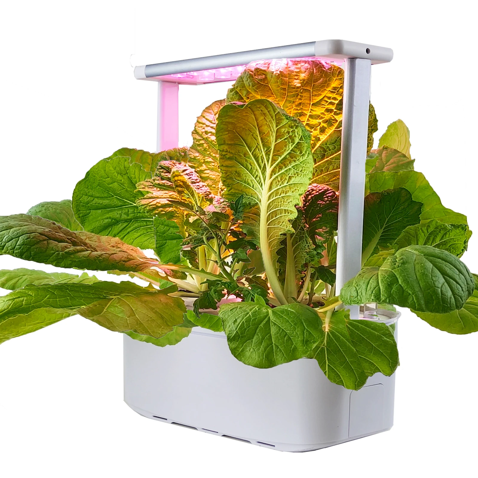 

Smart Plant LED Growing light Indoor Tomato Potato flower planter pots plastic self watering seed planter