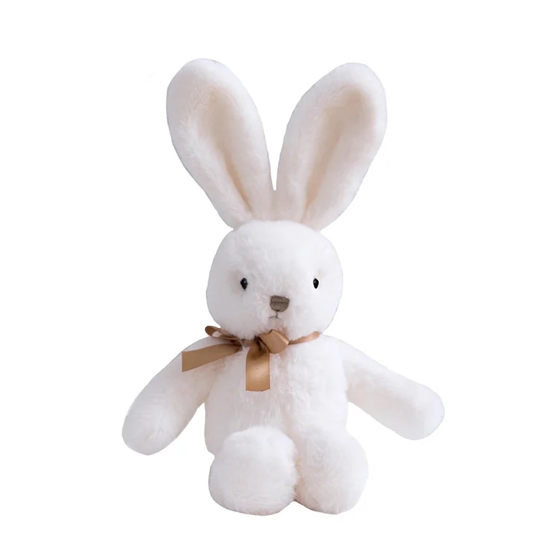 

2024 Hot Sale 25/35CM bow tie rabbit multi colours girly doll rabbit plush toys dolls