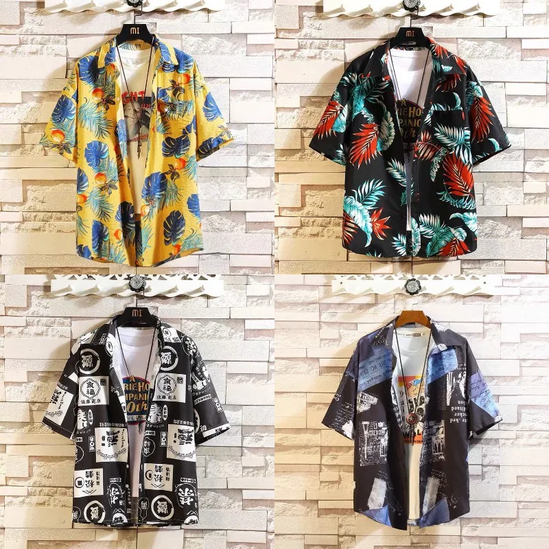 

Hot sale new cheap summer men's shirts high quality short sleeve casual tops T-shirts men's plus size shirts