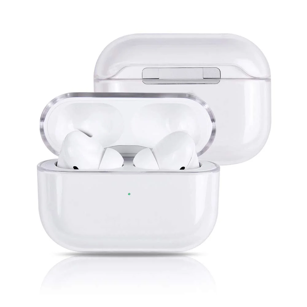 

2019 Laudtec New Arrival Hard Transparent PC Cover for Apple for Airpods Pro Cases INS Hot for Airpods 3 Case, Clear