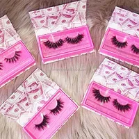 

New Popular red money lash package eyelash packaging money box packaging money lash box