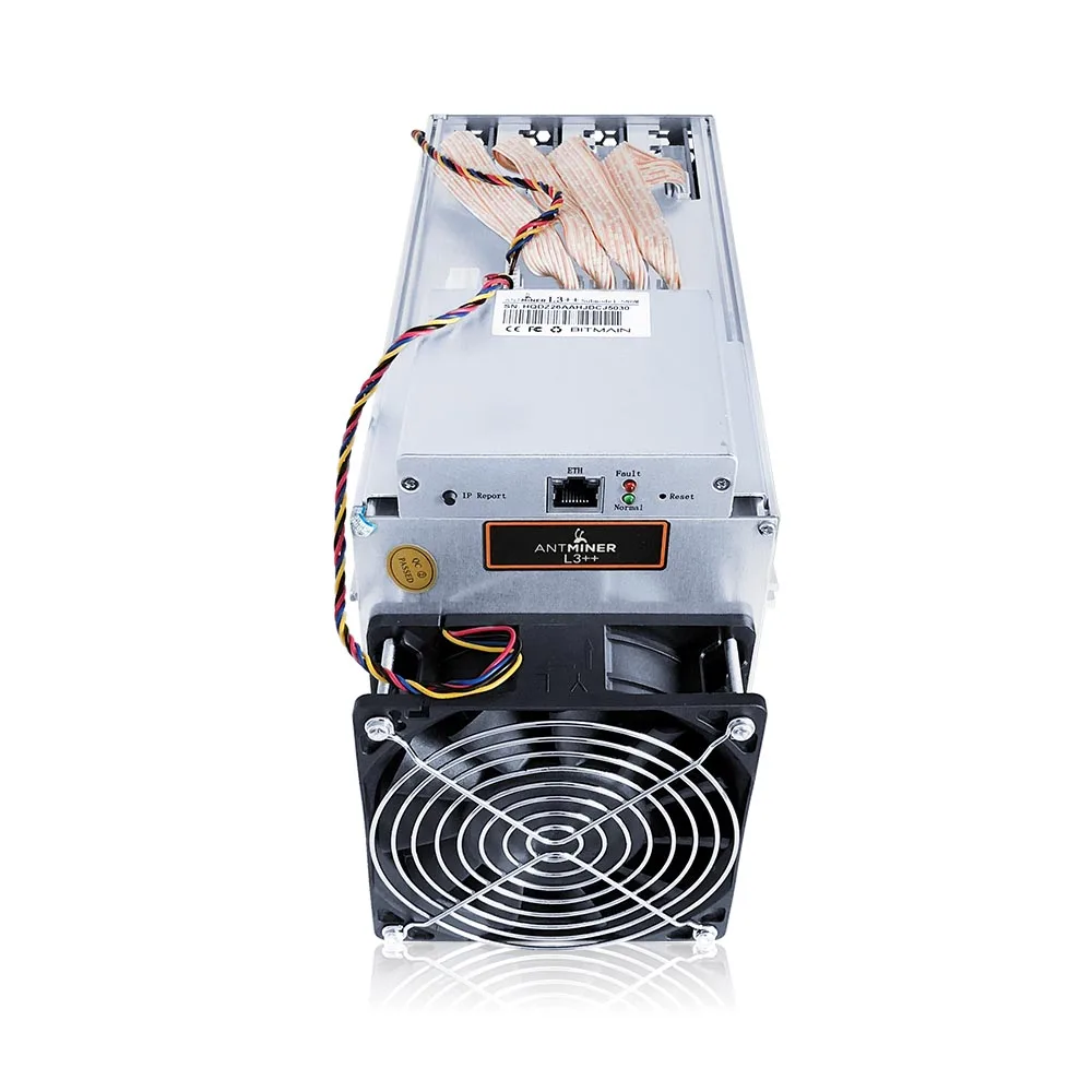 

Spot Stock Second hand L3+ Antminer L3 LTC Miner 504Mh/s with Power Supply Unit