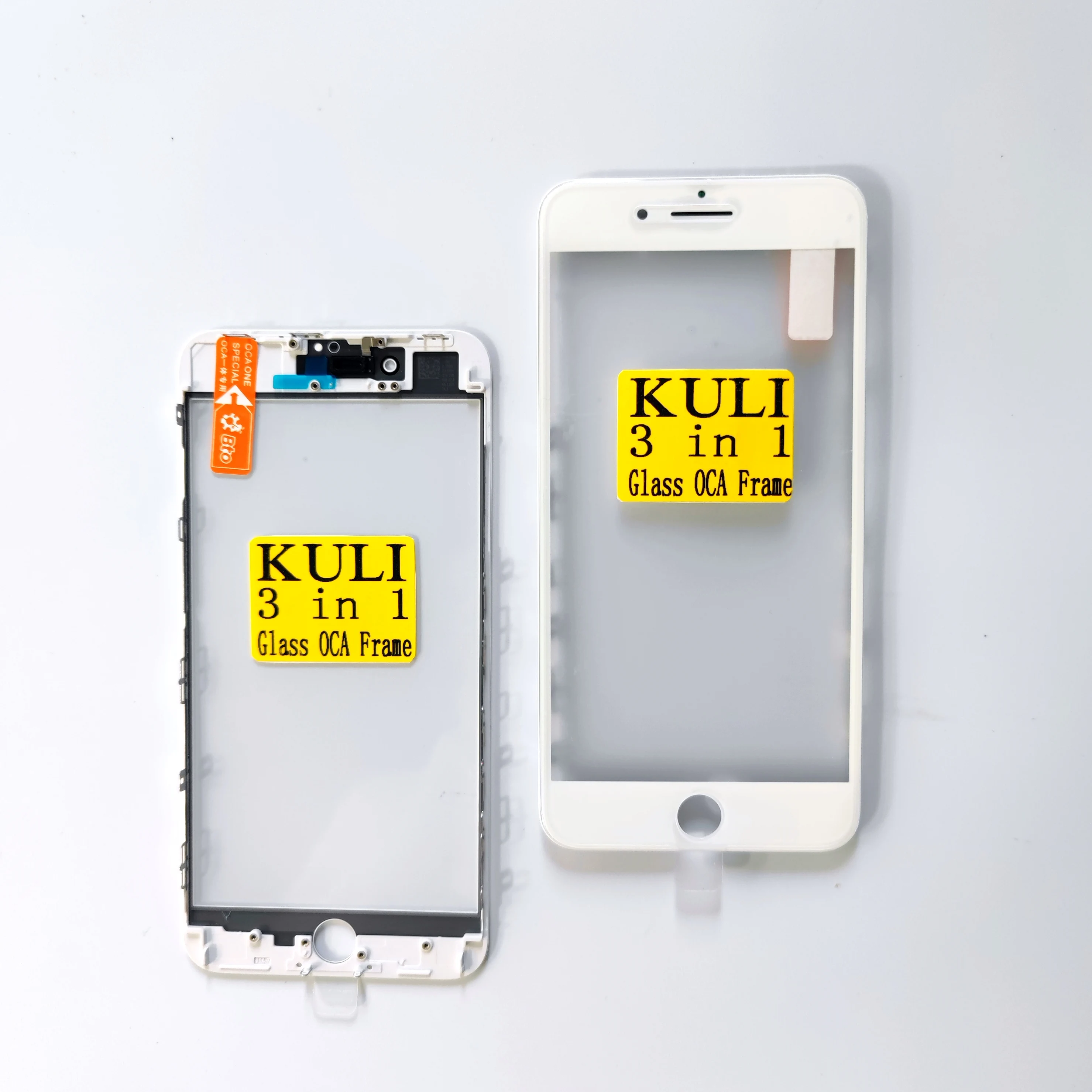 

KULI Drop shipping front Screen Outer Touch Glass Lens with OCA For IPhone 6S plus touch screen digitizer panel Part