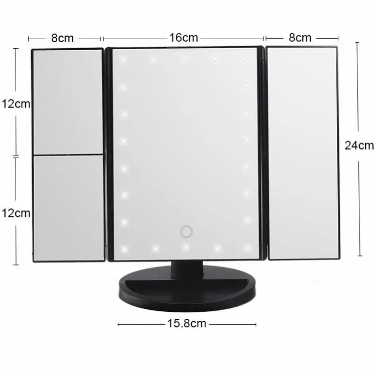 

Best Price Mirrored With Led Light Makeup Desk Vanity Mirror.Html