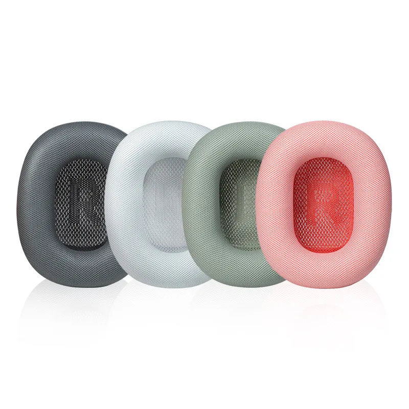 

replacement ear pad for Airpods max headphone earpad ear cushions, Black,silver,red,green,blue