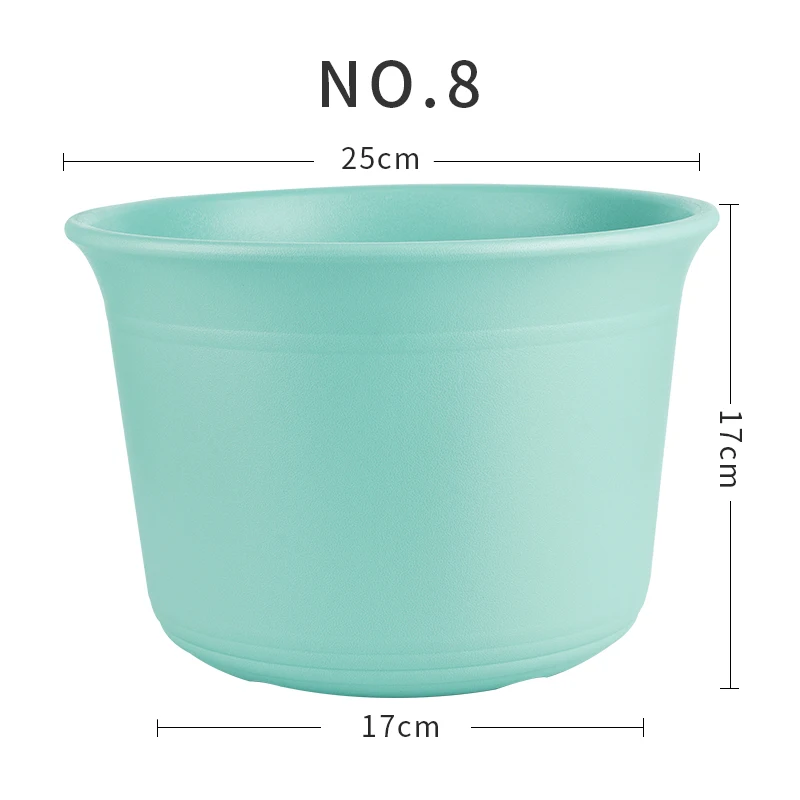 

Factory wholesale hot sale outdoor plastic plants pot patio floor succulent planter pots