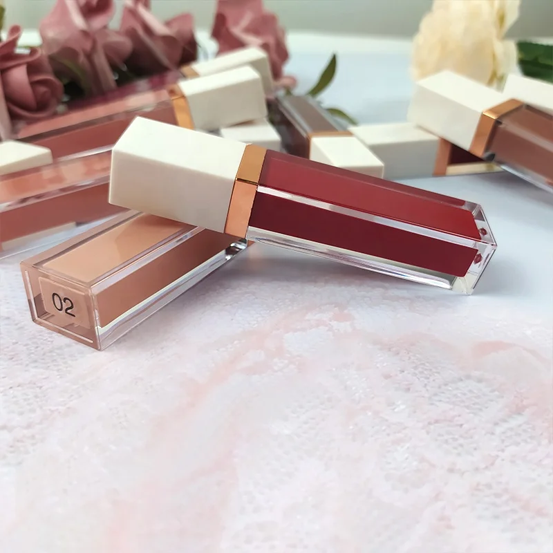 

Professional velvet logo lipstick label vegan