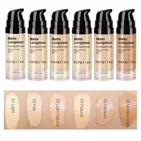 

Hot Selling 6 Colors Liquid Concealer Foundation New Products Highlighter Waterproof Makeup Liquid Concealer 15ML