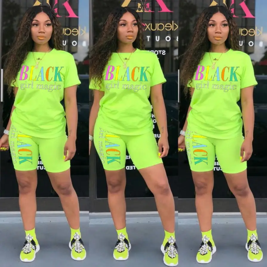 

2021 Custom 2 Piece Pants Set Solid Color Women's Summer Sets Clothes For Women