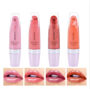 oem Private Label 16 colors High Shine Lipgloss Stay Glossy Lip Gloss Good quality Lip Makeup 2
