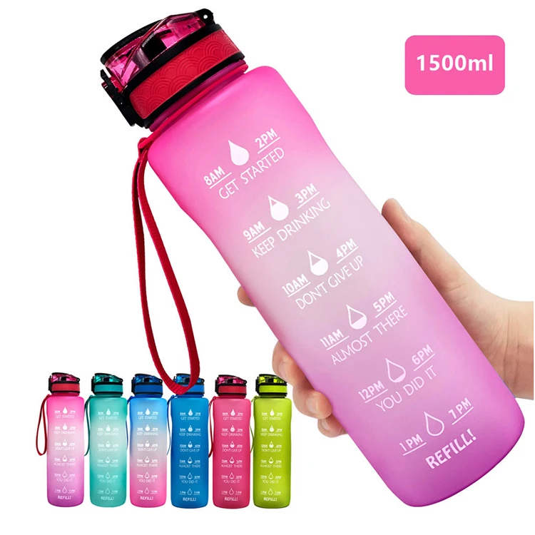 

Motivational recycled plastic hot water bottle, Gradient or solid color