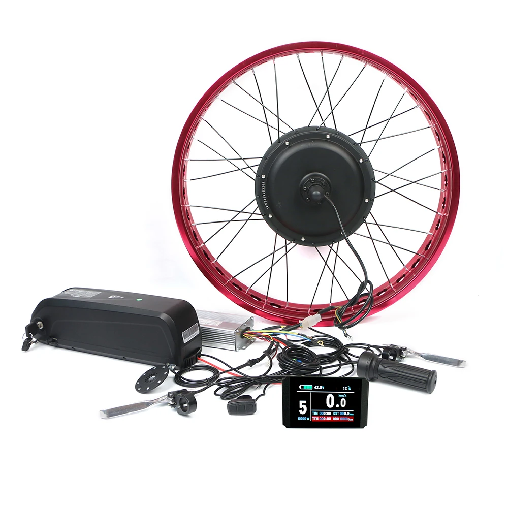 1500w 2000w 48v 52v Fat Tire Rear Wheel Hub Snow Electric Bike Ebike