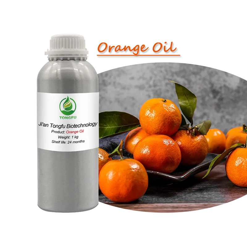 

Factory Cold Pressed Orange Peel Essential Oil Skin Whitening 100% Pure Tangerines Oil for Perfume Candle