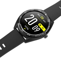 

2020 New Arrivals Sports IP68 Waterproof Heart Rate Monitor Bluetooth Slim Fitness Band Big Battery Men Smart Watch