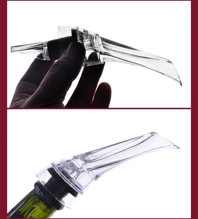 New Useful Quick Aerating Pourer  Decanter Wine Accessories Popular Wine  Bottle Pourer Spout Bar Accessories