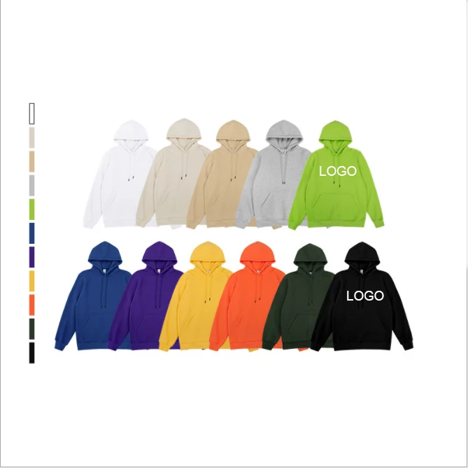 

Plain Custom Style Pullover Casual Wholesale Cotton Silkscreen Hoodie Men