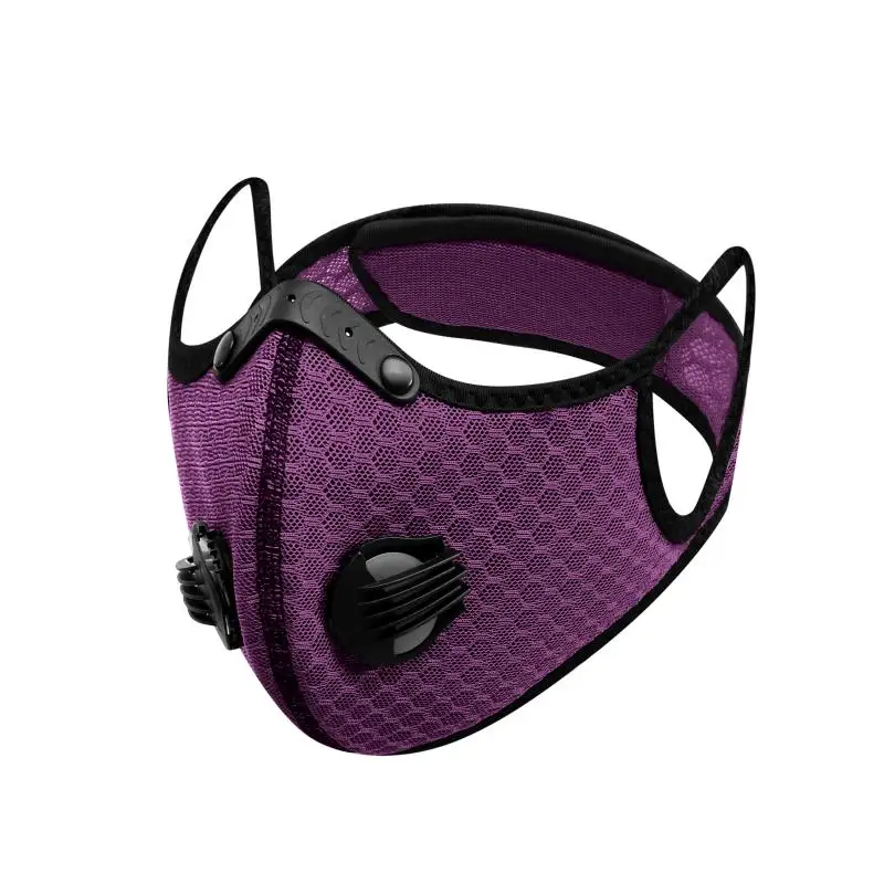 Dust maskes with Filter 2 Valves,Replaceable Activated Carbon Filters Maskes Sports Face Maskes for Running, Cycling, Motorbikes - KingCare | KingCare.net
