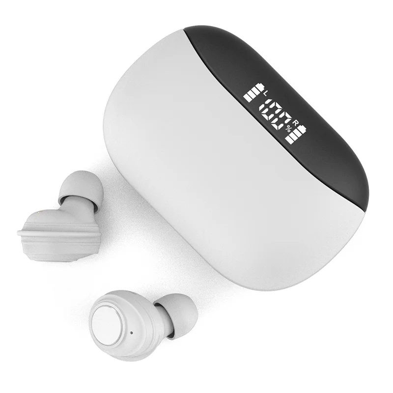 

TWS 5.0 true wireless stereo earbud led digital display F9 earphone deep bass headphones type c