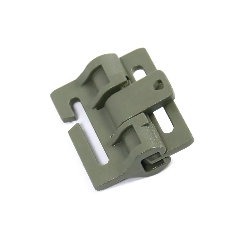 

olive drab OD Color Single QD Buckle Tactical vest accessories bag buckles belt QD Clips for MOLLE buckle POM material, Customized color