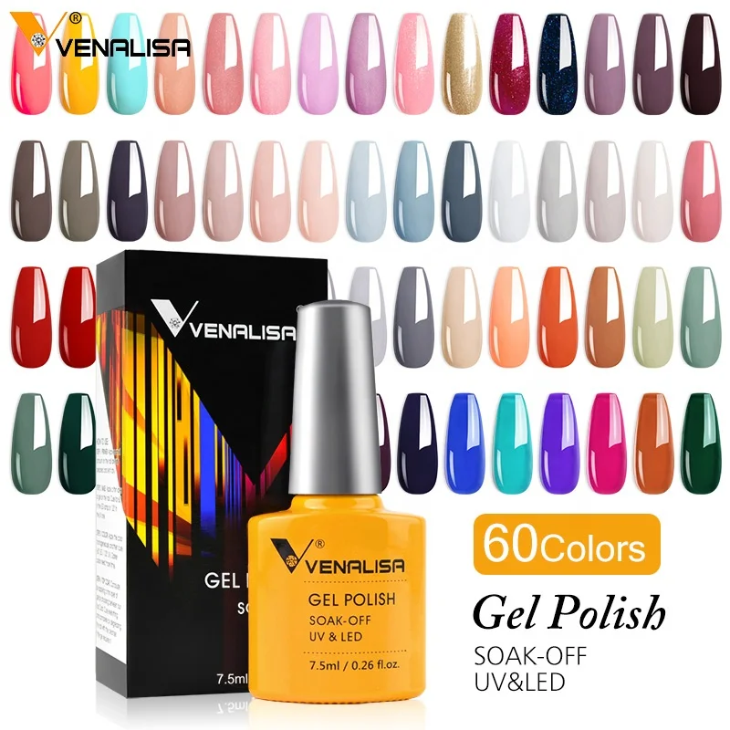 

VENALISA Newest Summer Color Gel Nail Polish For Sale Individual Packaging UV Soak Off Varnish Bottle Unique OEM