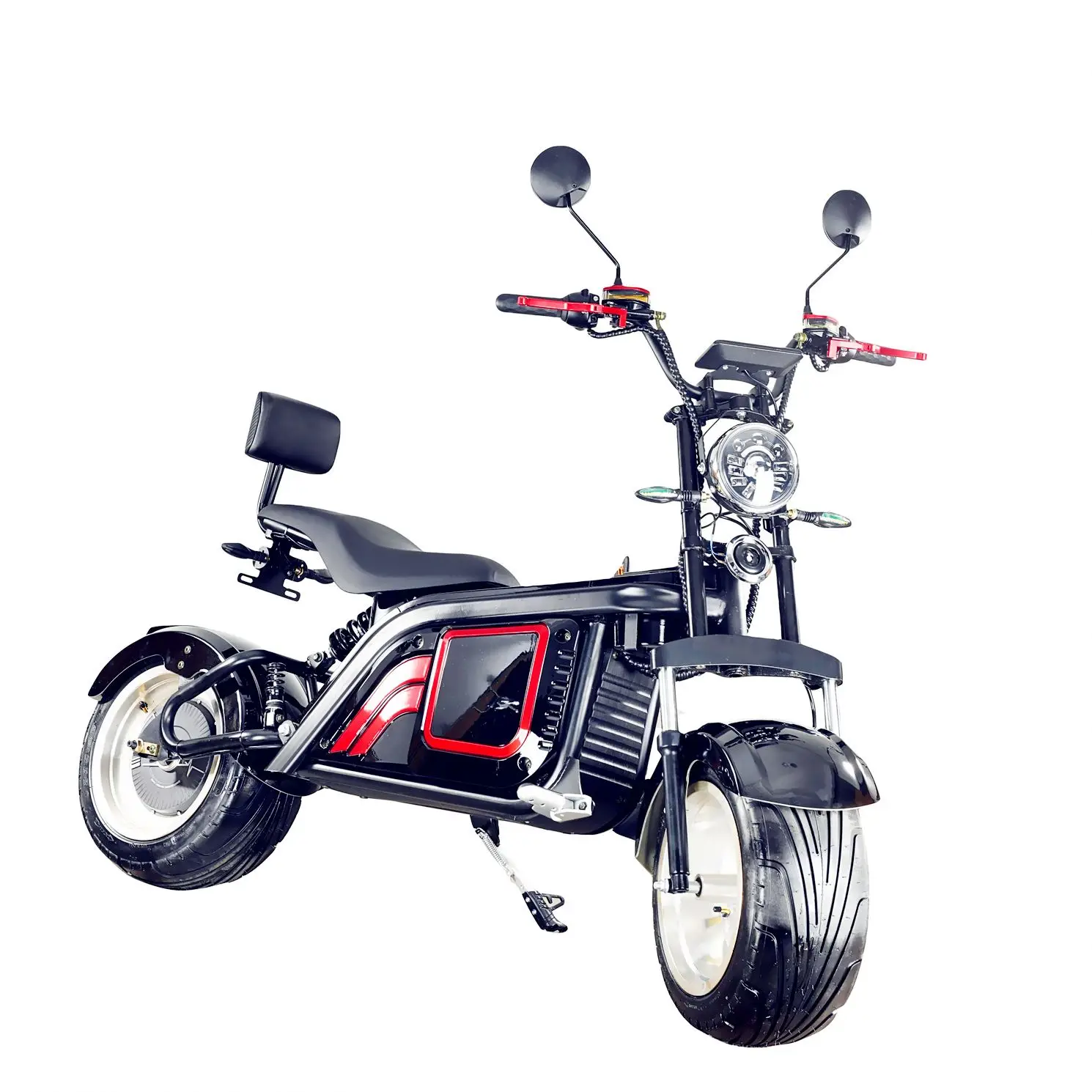 

Easy To Carry Handicapped 2 Wheel Folding Wheelchair Electric Mobility Scooter Convenient For Elderly Travel