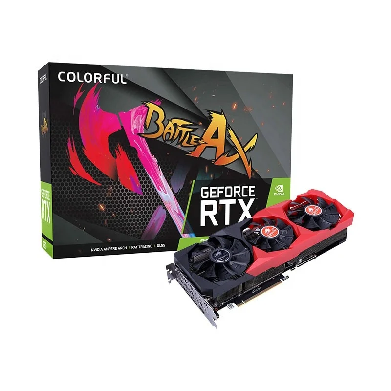 

Colorful RTX 3090 MASTER 24gb Gaming Graphics Card with 24GB GDDR6X Memory with support 8K monitor