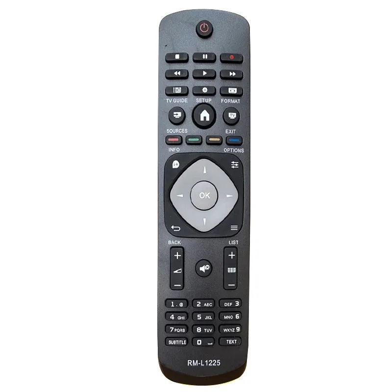 

NEW RM-L1225 LCD TV Remote Control Smart Controller fit for Philips 2422 5490 01833 RC1205B/30063555,RC1683701,RC1683801/01
