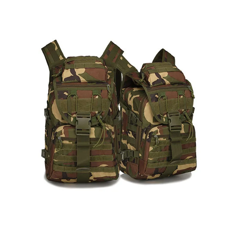 

35L Military Tactical Backpack Large Waterproof Army Woodland Molle Bug Out Bag Army 3 Day Assault BackPack, Customized color