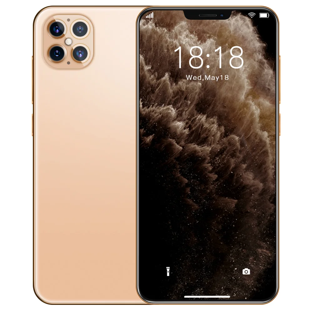 

Android High Quality phone 6.1Inch Full Screen Ultra-thin Smart Mobile Phone Face/Fingerprint Unlock Cellphone