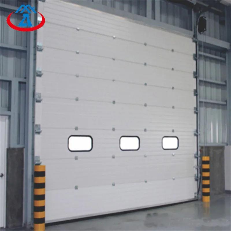 product-Vertical Lift industrial door sectional garage door With remote control-Zhongtai-img